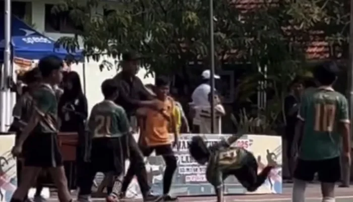 Viral! Pelajar SD Dibanting Saat Perayaan Kemenangan di Pertandingan Futsal Antar Pelajar di Surabaya
