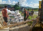 Lembur, TNI Bersama Bulog Serap 21,3 Ton Gabah Petani di Pacitan
