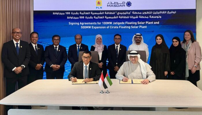 PLN dan Masdar Perluas Kerja Sama, Dorong Ekspansi PLTS Terapung Cirata di Tengah Transisi Energi Global