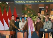 Presiden Prabowo Resmikan Terminal Khusus Haji dan Umrah di Bandara Soekarno-Hatta