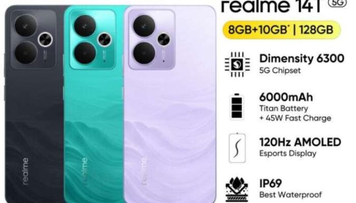 Realme 14T 5G Resmi Dirilis di Indonesia, Ini Spesifikasi dan Harganya