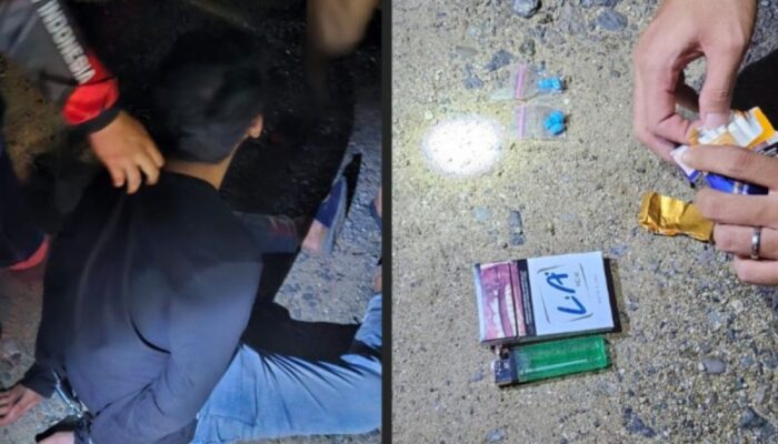 Polisi Berhasil Tangkap Kurir Sabu di Pasar Awayan, Balangan