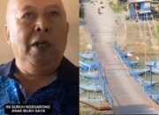 Haji Endang Siap Lawan Penutupan Jembatan Perahu Karawang oleh BBWS Citarum