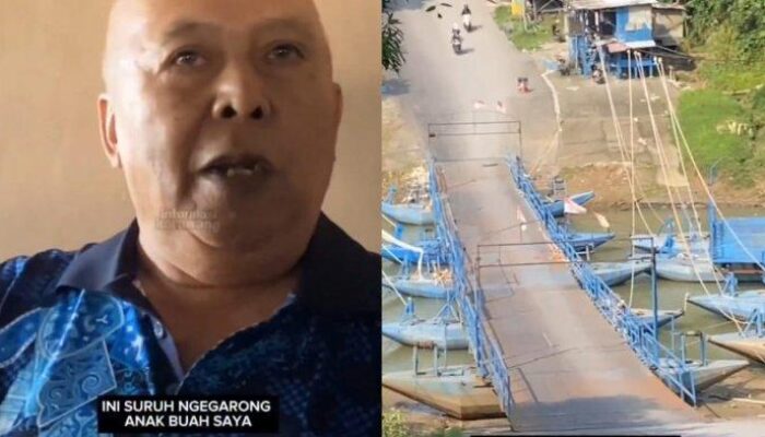 Haji Endang Siap Lawan Penutupan Jembatan Perahu Karawang oleh BBWS Citarum