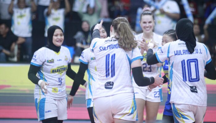 PLN Mobile Proliga 2025  Electric PLN Petik Kemenangan Kedua di Putaran Final Four