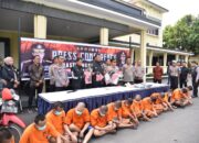Polres Bondowoso Ungkap 7 Kasus Kriminal Selama Operasi Pekat 2025