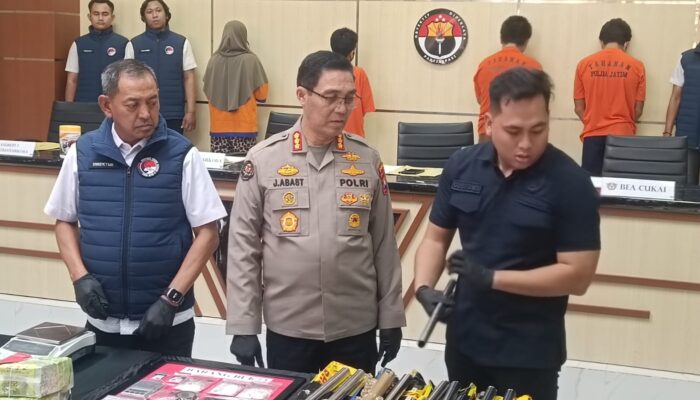 Polda Jatim Bongkar Sabu dalam Shock Breaker, Ungkap 9,4 Kg Narkoba Jaringan Internasional