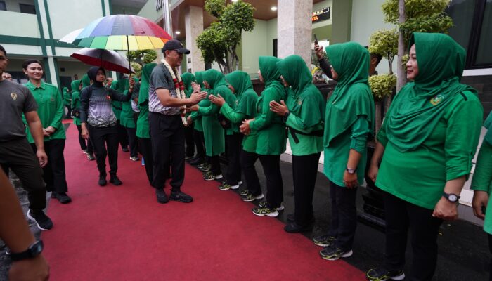 Dihadapan Prajuritnya, Mayjen TNI Rudy Ingatkan Pentingnya Menjaga Kesehatan