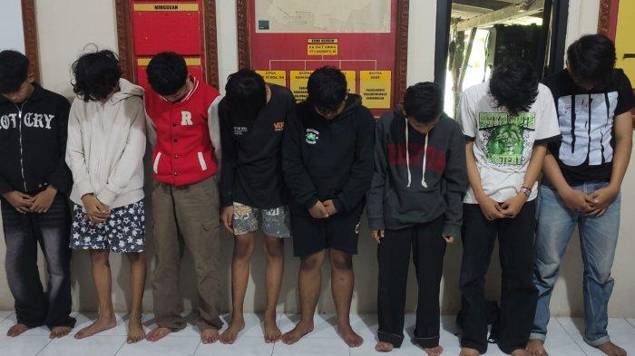 aksi tawuran yang diduga akan direkam