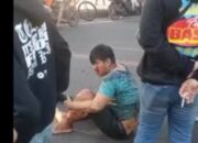 Gagal Curi Motor, Pelaku Babak Belur Dihajar Massa di Depan RSAL Surabaya