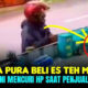 Modus Beli Es Teh, Pria Asal Krembangan Curi HP Anak Warkop – Kini Disidang