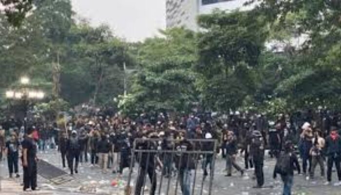 Polisi Selidiki Dugaan Penggerak Anarko di Balik Ricuh Aksi Buruh Semarang