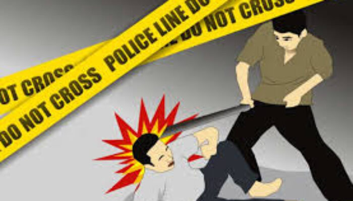 Brutal! Marjuki Dibacok Tetangganya di Menganti Saat Main Ponsel