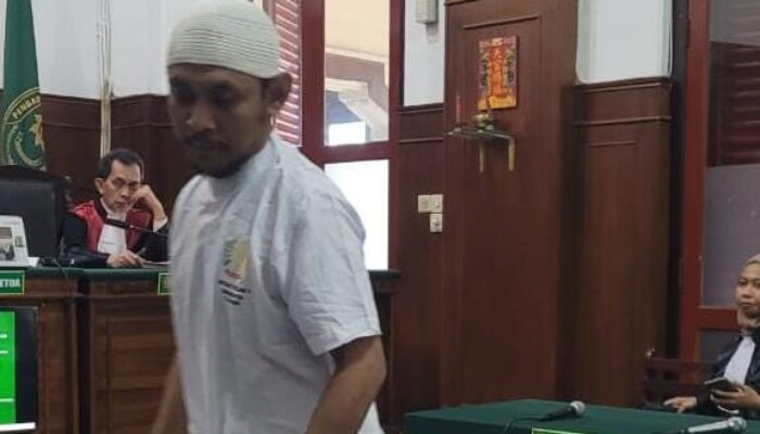 Edarkan Sabu, Residivis Kasus Pembunuhan dihukum 7 Tahun Penjara