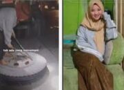Wanita Tukang Tambal Ban Truk di Surabaya Tuai Pujian, Bekerja Keras Demi Suami yang Sakit