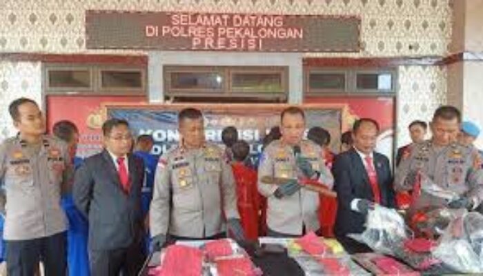 Operasi Aman Candi 2025: Polres Pekalongan Ungkap 7 Kasus, Tangkap 12 Tersangka
