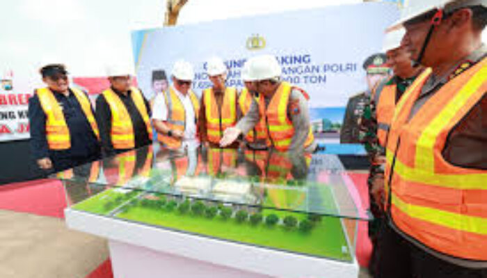 Polda Jatim Bangun Gudang Ketahanan Pangan Polri Berkapasitas 1.000 Ton di Mojokerto