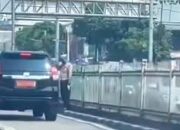 Viral! Dua Polantas Hormat ke Mobil Dinas Terobos Jalur Transjakarta, Polda Metro: Itu Hal Lumrah