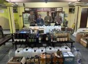 Penjual Miras Ilegal Asal Surabaya Ditangkap Polres Mojokerto Kota