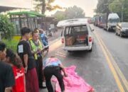 Terserempet Truk dari Arah Berlawanan, Pemotor Tewas di Balongbendo Sidoarjo