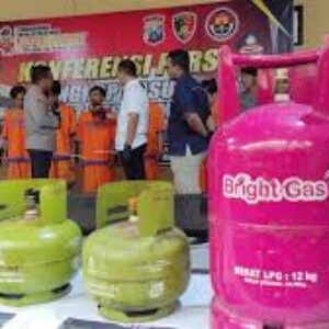 Sindikat Pengoplos Gas Elpiji 3 Kg di Sidoarjo Dibongkar, Negara Rugi Rp7,9 Miliar