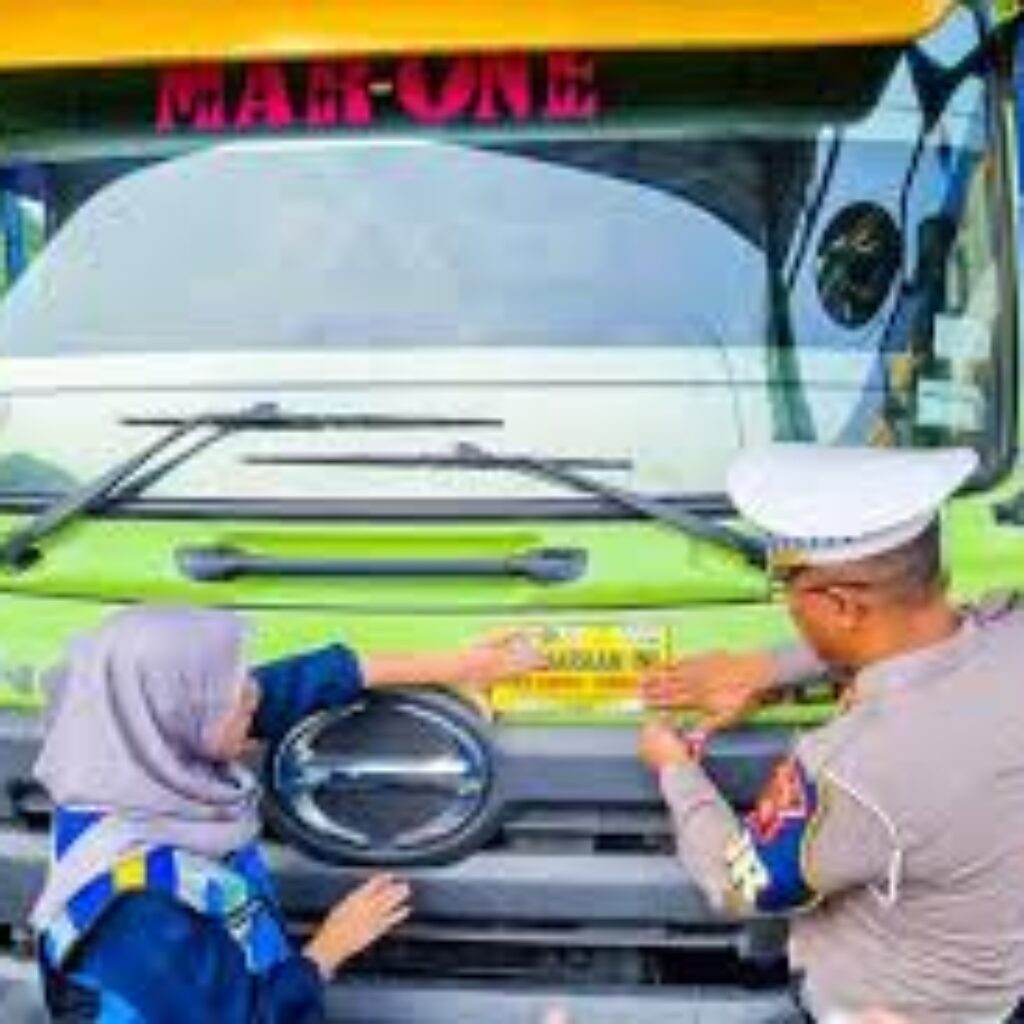 Polantas Sampang Akan Gelar Razia Truk ODOL Selama Dua Pekan