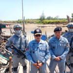 Bakamla RI Tertibkan 35 Ponton Tambang Pasir Timah Ilegal di Perairan Bangka Barat