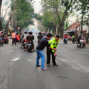 Satu Nyawa Melayang Sia-Sia Di Jalur Tengkorak Krian Sidoarjo
