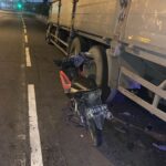 Seorang Pelajar Asal Krembung Tewas Usai Tabrak Truk Parkir Dijalan Raya Arteri Porong