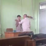 Foto tangkapan layar dari video yang viral beredar di sosmed.