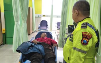Korban Abdullah saat dalam penanganan medis RS