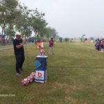 Sambutan Kades Bringinbendo dalam pembukaan Piala Grass Roots Kepala Desa Bringinbendo 1 Road To Nasional