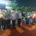Kapolresta Sidoarjo memimpin doa bersama sebagai ungkapan duka cita atas meninggalnya Affan Kurniawan