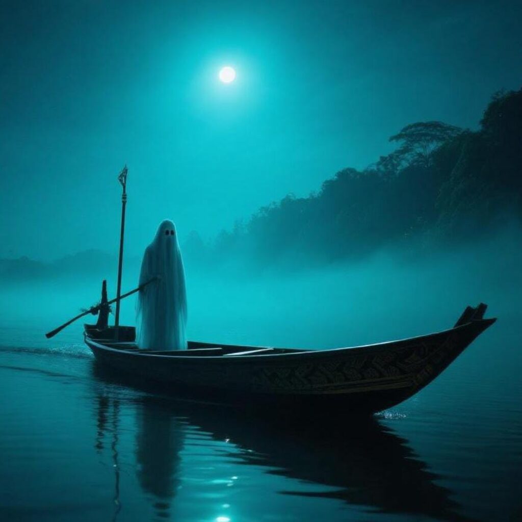 “Hantu Jukung: Ketika Sungai Menjadi Jalan Menuju Alam Kematian”