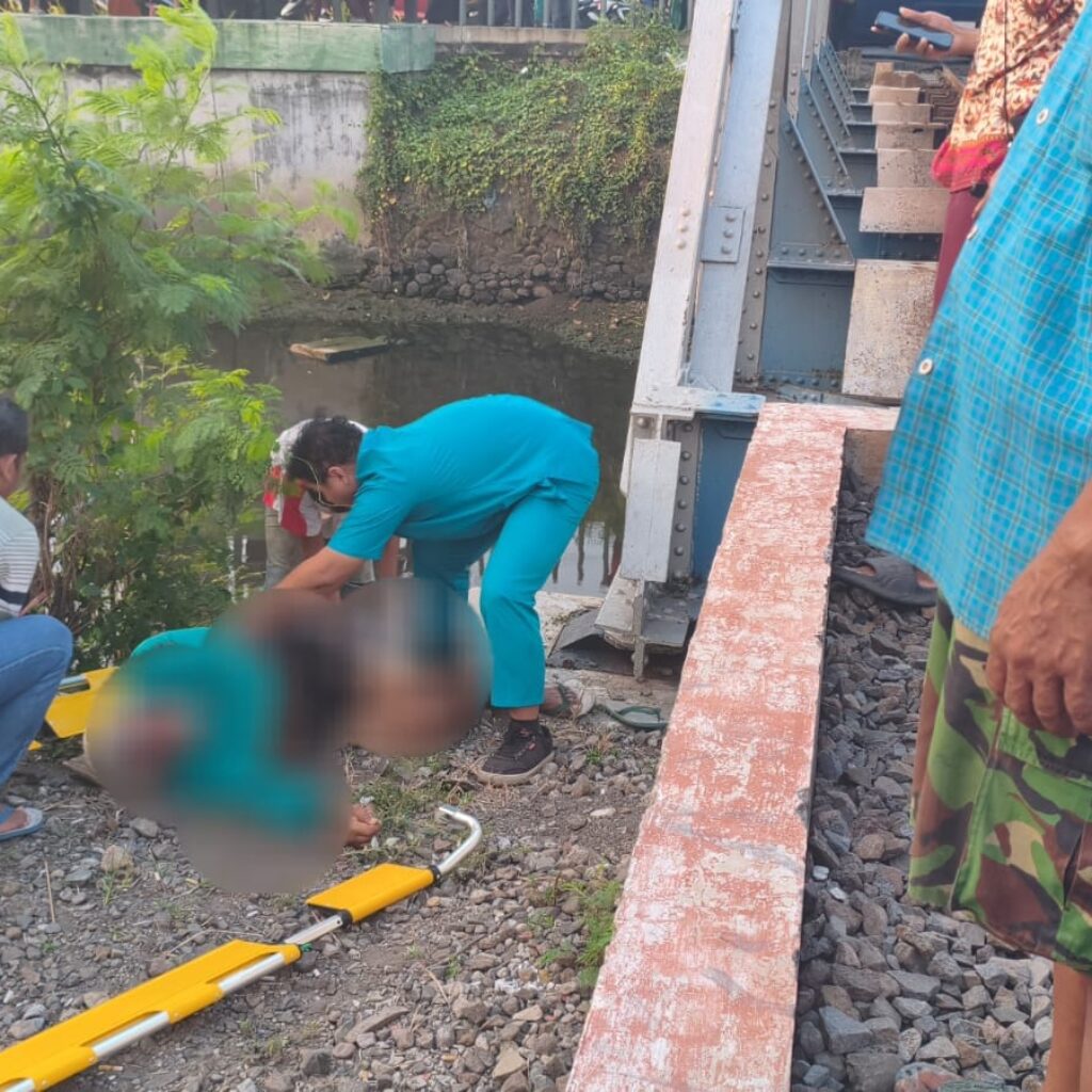 Dalam Sepekan, 2 Nyawa Melayang dan 1 Luka-Luka Akibat Tertemper Kereta Api di Sidoarjo