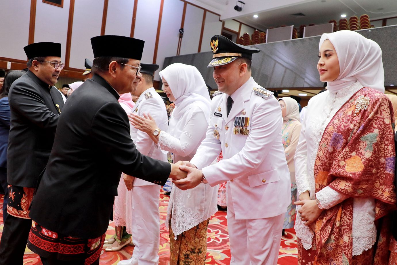 Gubernur DKI Jakarta Pramono Anung melantik 59 pejabat eselon II di lingkungan Pemprov DKI Jakarta.