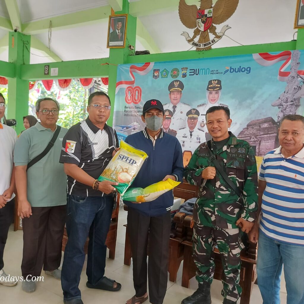 Gerakan Pangan Murah di Kecamatan Taman Diserbu Warga, 7 Ton Beras Ludes dalam Hitungan Jam