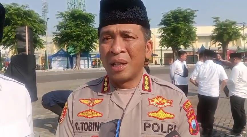 Kapolresta Sidoarjo Kombes Pol Cristian Tobing