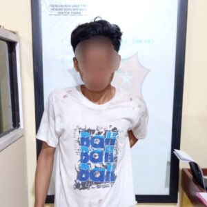 Warga Bebekan Taman Gagalkan Aksi Curanmor, Pelaku Diamankan Saat Dorong Motor Curian