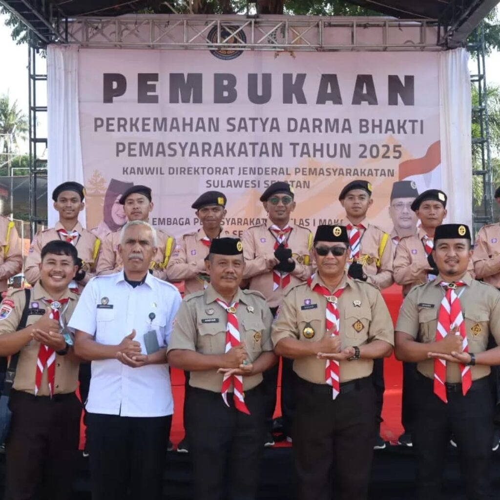 Perkemahan Pemasyarakatan Sulsel Resmi Dibuka, Warga Binaan Lapas Bulukumba Ikut Berkompetisi   