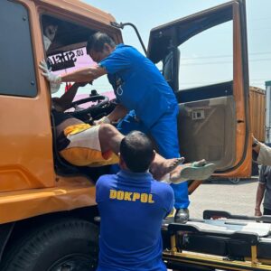 Diduga Sakit, Sopir Truk Ditemukan Tak Bernyawa di SPBU Krian