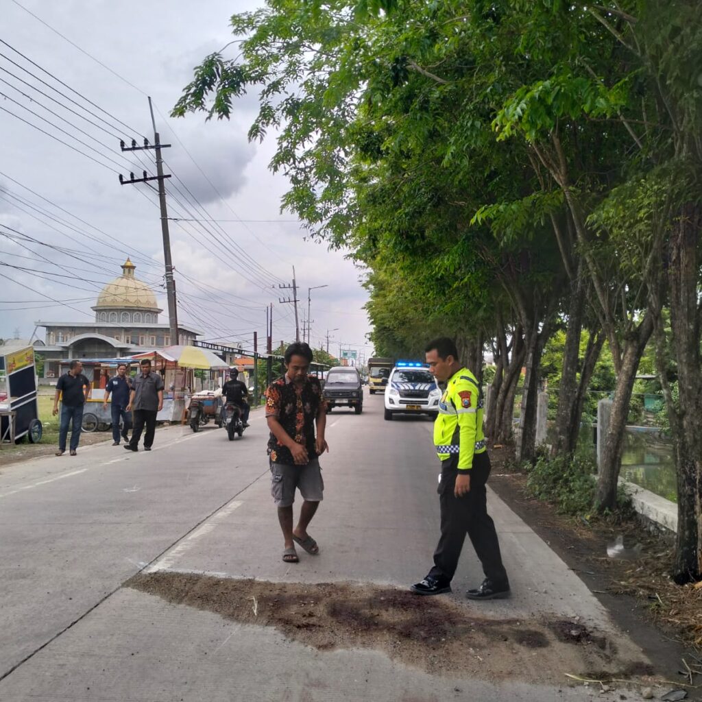 Astrea Grand vs Vario di Krian, Satu Pengendara Meninggal Dunia di Lokasi