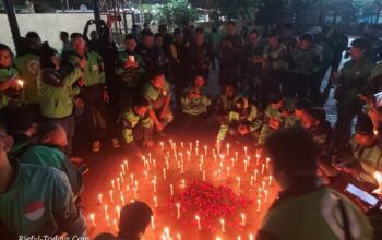 Ribuan driver ojol bakal padati parkir Timur GOR Delta Sidoarjo gelar do'a bersama untuk Affan Kurniawan, antisipasi kemacetan-nya