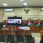 Mantan Kades Tambaksawah Imam Fawzi divonis hukuman penjara 1,8 tahun oleh Majelis Hakim Pengadilan Tipikor Surabaya