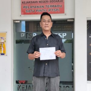 Pelapor Kecewa, Perkara Pungli PTSL Trosobo Taman Diduga Mandek di Kejari Sidoarjo