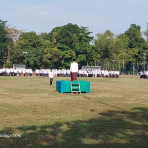 Kades Bringinbendo Taman Hadiri Apel Akbar HSN Bersama Ribuan Santri YPM Komplek Bringinbendo