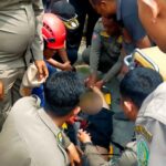 Evakuasi Dramatis ODGJ di Balongbendo, Dua Petugas Terluka Akibat Sabetan Sajam