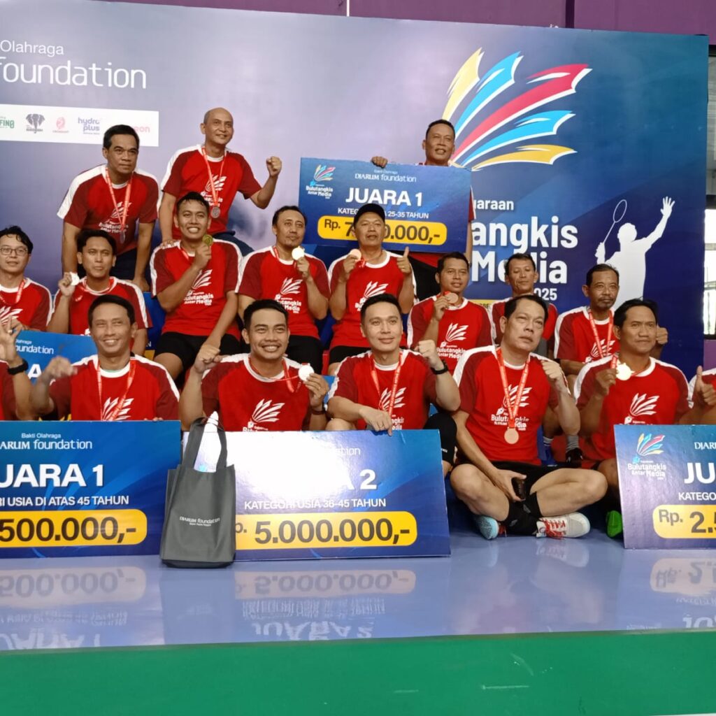 Djarum Foundation KBAM 2025 Tuntas, Pasangan Gaung Media Kediri Sabet Gelar Back to Back Champion
