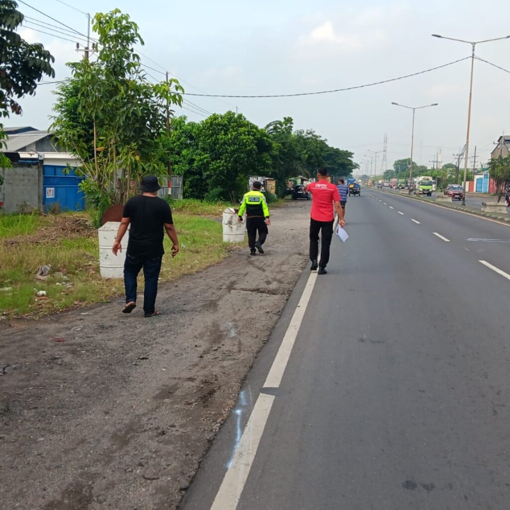 Kecelakaan Tunggal di Bypass Krian Renggut Nyawa Pemuda Barengkrajan