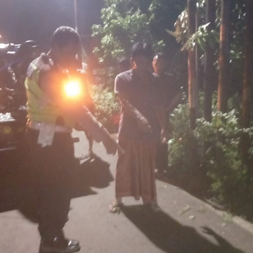 Pengendara Motor Tanpa Identitas Jadi Korban Tabrak Lari di Bangsri Sukodono